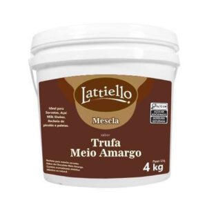 LATTIELLO MESCLA TRUFA MEIO AMARGO 4 KG