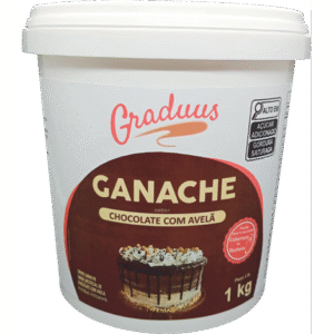GRADUUS GANACHE CHOCOLATE COM AVELÃ 1KG