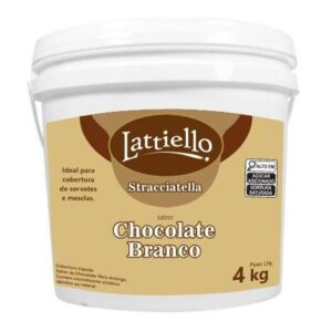 LATTIELLO STRACCIATELLA CHOCOLATE BRANCO 4KG
