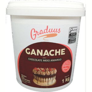 GRADUUS GANACHE CHOCOLAT MEIO AMARGO 1KG