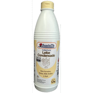 COBERTURA SORVETEMIX L. CONDENSADO 1,3KG