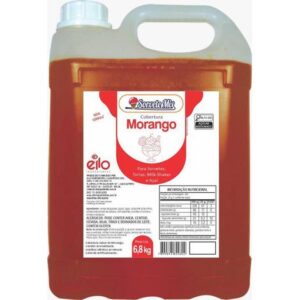 COBERTURA SORVETEMIX MORANGO 6,8KG